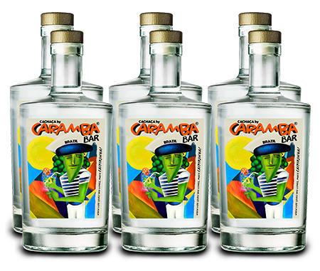 6-pack cachaça box
