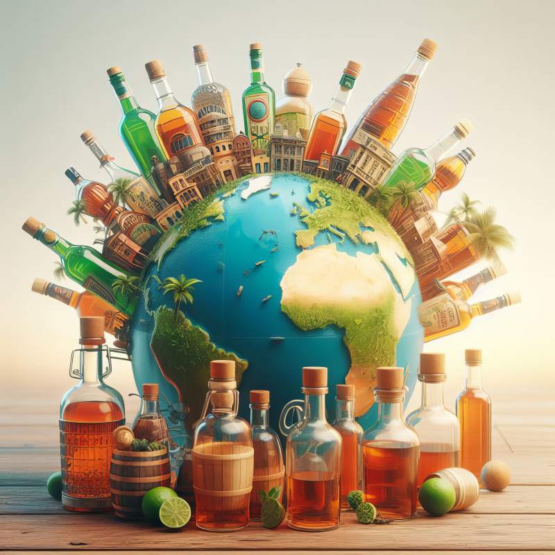 cachaca bottles taking over the world